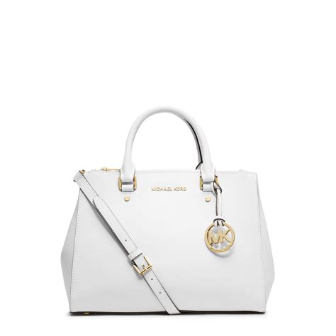 michael kors white small purse.